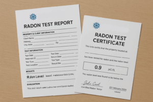 Example of the test report we provide after analysis.