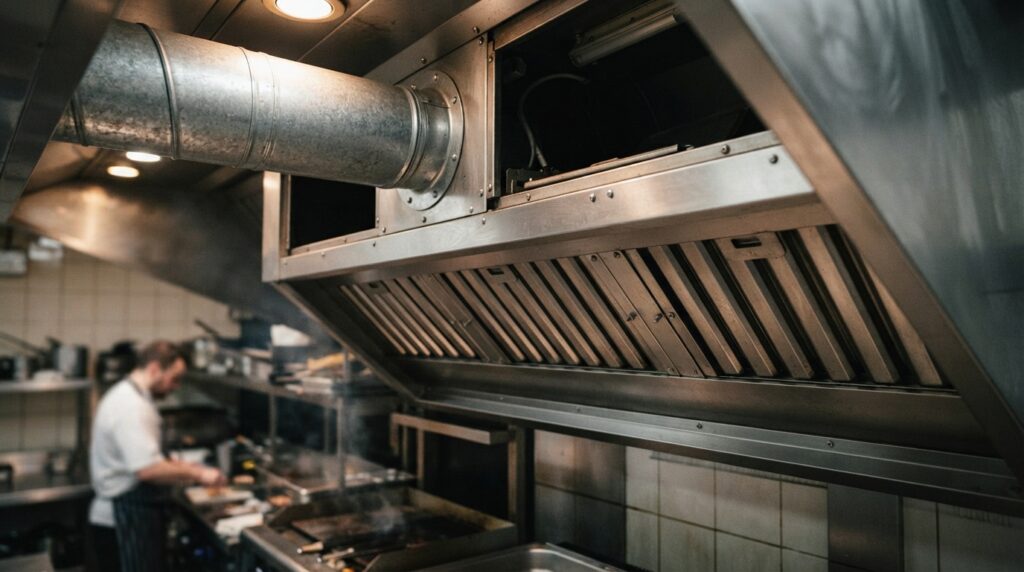 Commercial Kitchen Extraction Hood